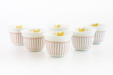 Kaffeetassen 12 Stk - (rot) 