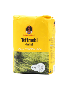 Habeshafood Teff flour (dark) 5 kg 