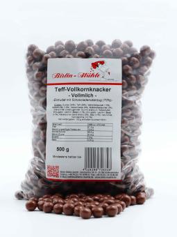 Teff-Vollkornknacker-Vollmilch 500 g 