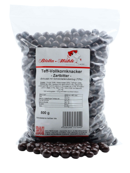Wholemeal Teff Crackers with milk chocolate200 g 