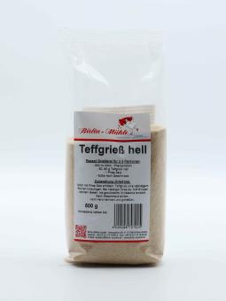 Light teff semolina 500 g 